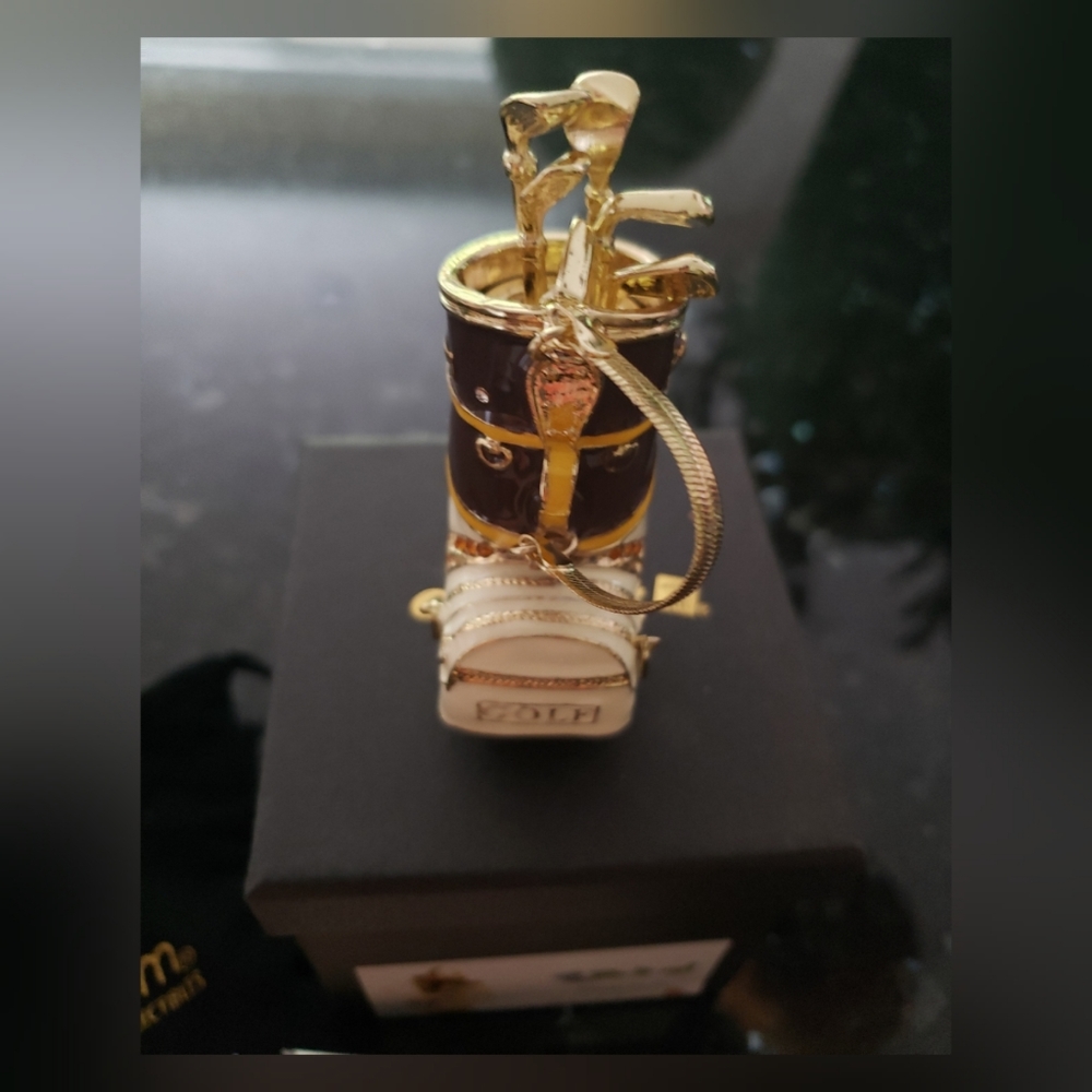 Art Form Golf Bag Trinket Box